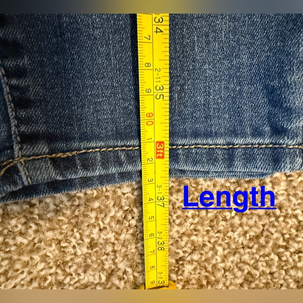 Pants Old Navy The Rockstar blue jeans size 14 regular - Picture 5 of 13